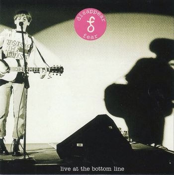 LiVE at the Bottom Line CD photo by Billy Parolini
