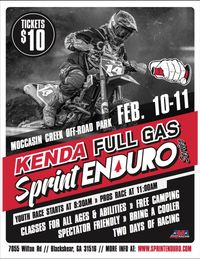 Kenda Full Gas Sprint Enduro Full Hook Up Reservations