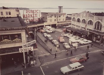 Pike Place Market 1972. Seattle Municipal Archives.
