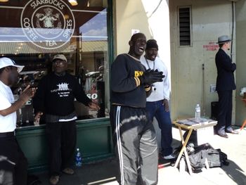 Gospel Singers, 2010. From http://en.wikipedia.org/wiki/File:Gospel_singers_Pike_Place_Market_Seattle_Washington_2010.JPG
