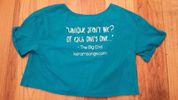 Keram "Unique Aren't We" Cotton Ladies' Crop Tops