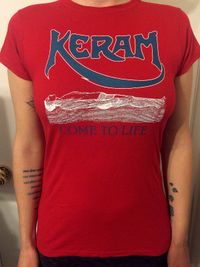 Keram "Floating Man" Design - Ladies T-Shirts