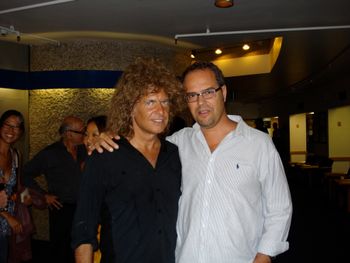 with Pat Metheny in Barbican Centre (London)
