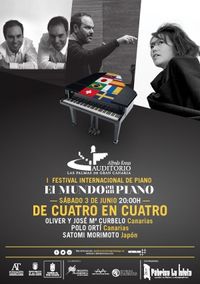 "De cuatro en cuatro". Festival Internacional "El mundo en un piano"