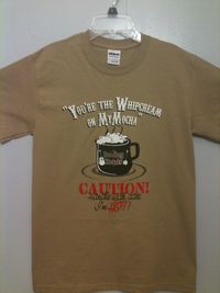 Whipcream On My Mocha T-shirt