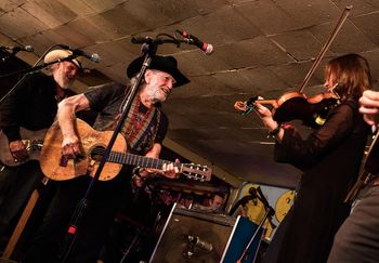 Willie Nelson at Broken Spoke
