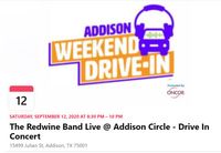 The Redwine Band Live @ Addison Circle - Drive In Concert