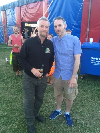 Billy Bragg at Lakefest 2015
