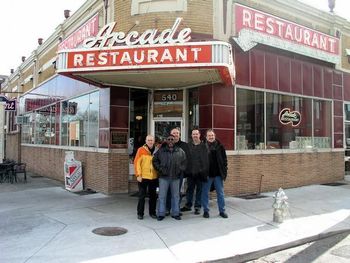 Sweet potato pancakes for breakfast in Memphis for breakfast at Elvis' fave restaurant.
