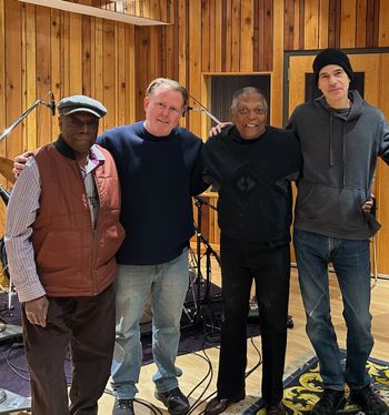 recording with Andrew Cyrille, Billy Hart, and Ben Monder
