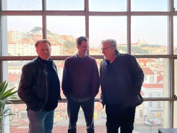 with Michael Formanek and Joao Lencastre in Lisbon
