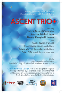 Ascent Trio + @ Encinitas Library
