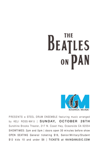 The Beatles on Pan Concert w/Kainga Music
