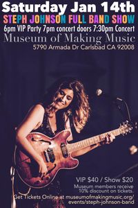 Steph Johnson @ Museum of Making Music