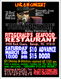 PHUNKPLAYAH  Live & In Concert  "FUNK EXTRAVAGANZA"