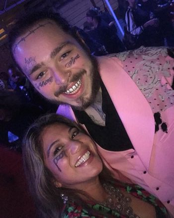 Marichelle and Post Malone
