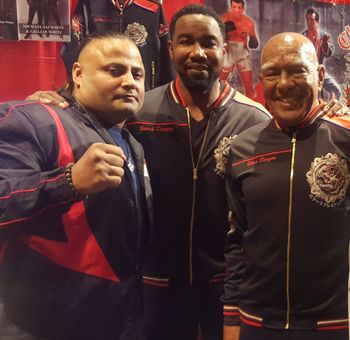 Suuny Singh and Michael Jai White
