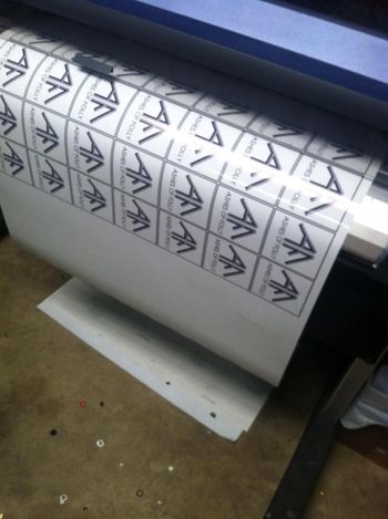 First Logo stickers
