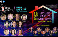 Model Majority and HAPA mag house party