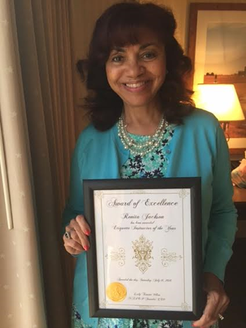 Renita Jackson Etiquette NAUEP Etiquette Instructor of the Year 2016
