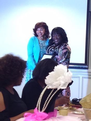 Renita with NAUEP Founder, Lady Trenette Wilson
