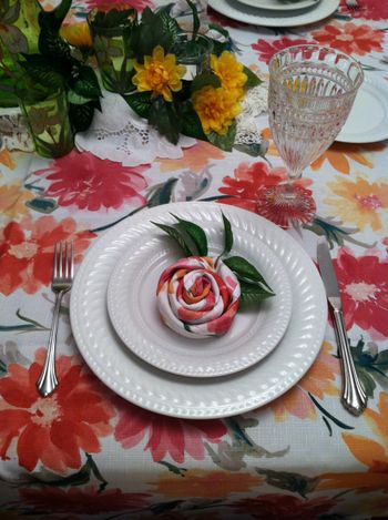 Spring Place Setting
