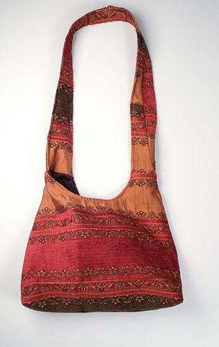 Woven tapestry bag
