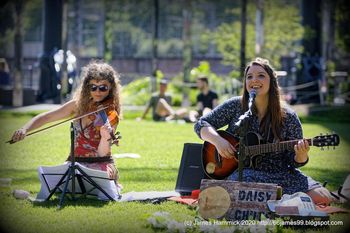 Kings Cross Picnic - Daisy Chute and Nike Soot (James Hammick)
