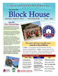 Fort Pitt Blockhouse Celebration