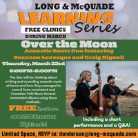 Long & McQuade presents Over The Moon in clinic