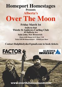 Homeport Homestages presents Over The Moon's East Coast Peek-A-Boo Tour