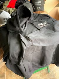 Black Pull over Hoodie