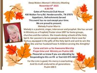 Deep Waters Women's Ministry - worship