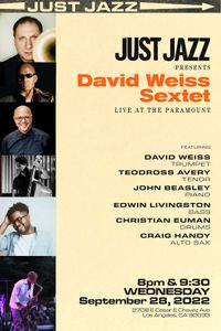 David Weiss Sextet - Paramount Theatre