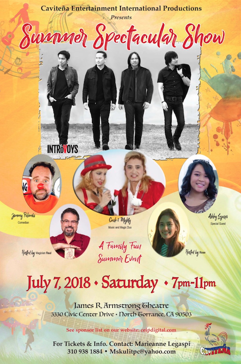 Summer Spectacular Show feat INTRoVOYS @ James R Armstrong