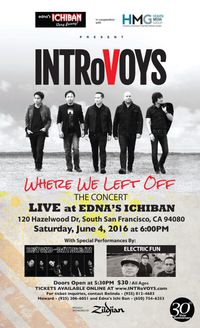 INTRoVOYS - San Francisco Album Launch Concert