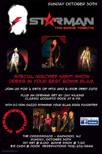 STARMAN: The Bowie Tribute - Mischief Night Glam Party