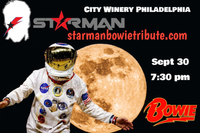 STARMAN Bowie Tribute Returns to Main Stage @ City Winery, Philadelphia