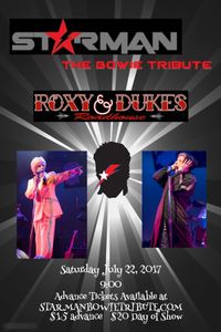 STARMAN: The David Bowie Tribute @ Roxy and Dukes