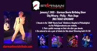 ***SOLD OUT*****  STARMAN Bowie Tribute - David Bowie Birthday Celebration during PHILLY LOVES BOWIE WEEK!