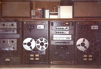 My 4-track studio in the early 1970s
