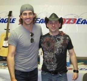Back Stage with Jake Owen
