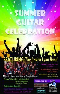 Summer Guitar Celebration:  Jessica Lynn (with Steven Wright-Mark)