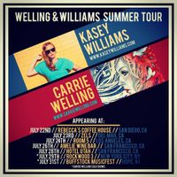 Welling/Williams Summer Tour 