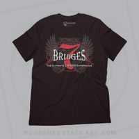 7 Bridges Black Concert T-Shirt