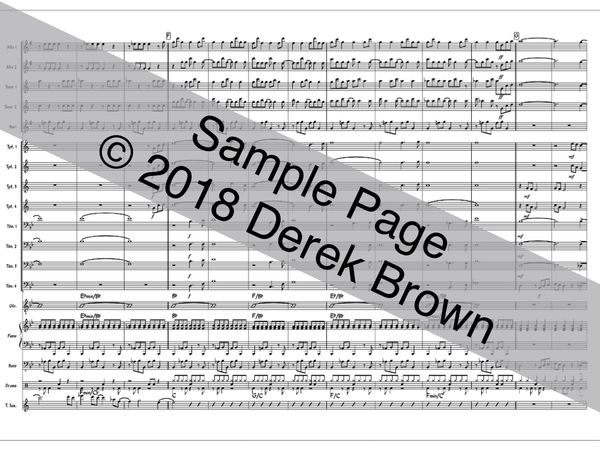 "Hoping for the Best" Jazz Big Band Arrangement