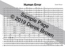 "Human Error" Jazz Big Band Arrangement