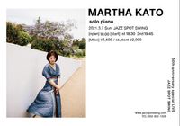 Martha Kato Solo ※時間変更