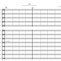 Sól - Big Band - Score & Parts