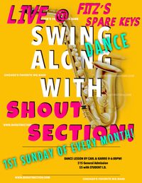 Swing Dance @ Fitz's Spare Keys! w/Shout Section Big Band